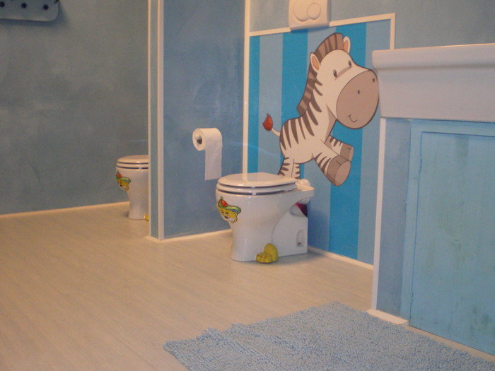 фото ламината в туалете для детей